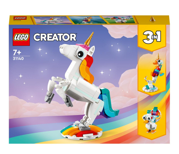 LEGO Creator 31140 Magiczny jednorożec - 1091320 - zdjęcie
